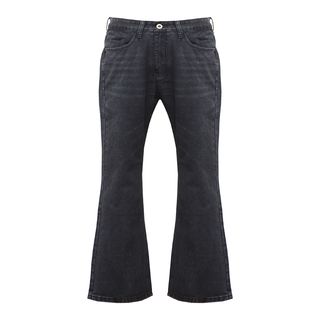 FLARE DENIM PANTS ��BLK��