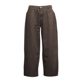 HICKORY DENIM PANTS��BROWN��