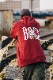 ROSE ZIP HOODIE ��BURGUNDY��