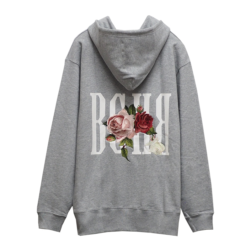 ROSE ZIP HOODIE ��GRAY��