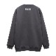 EMBOSS CROSS SWEAT SMOKE BLK