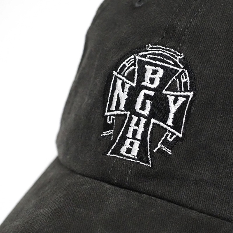 WASHED 6 PANEL CAP -CROSS-