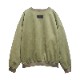 SUEDE PULLOVER ��OLIVE��