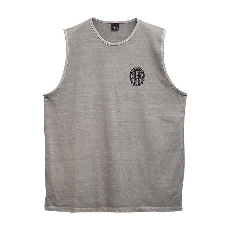 VINTAGE NO SLEEVE-TS��VINTAGE GRAY��