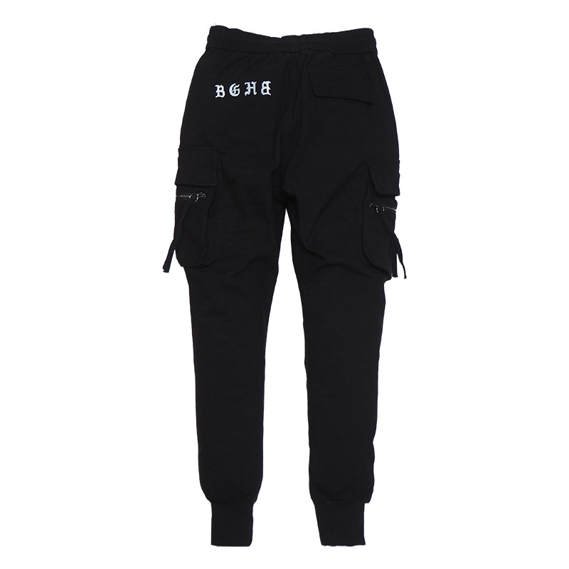 CARGO ZIP JOGGER PANTS ��BLK��