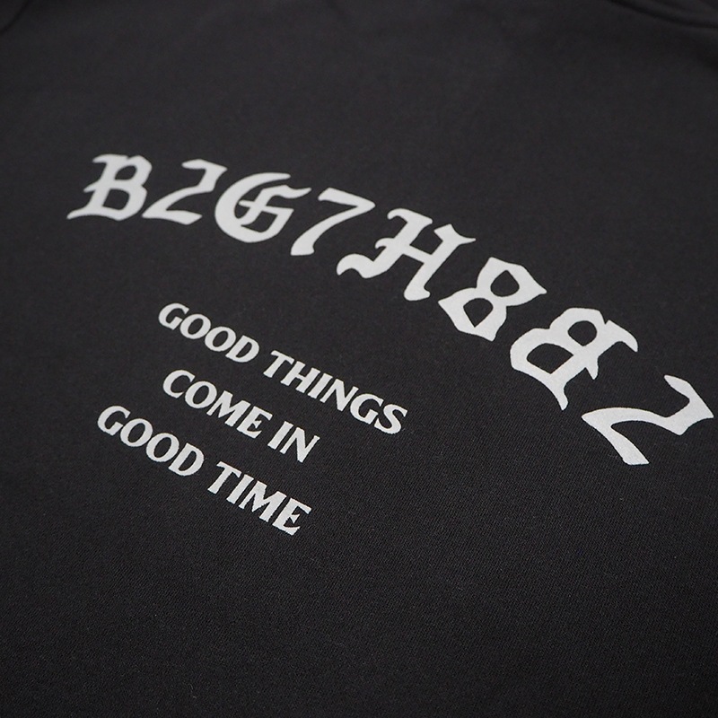 HALF ZIP SWEAT ��BLK��