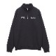 HALF ZIP SWEAT ��BLK��