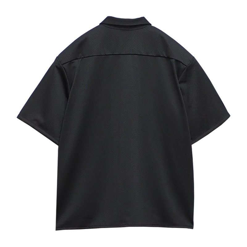 BGHB MESH SHIRTS��BLK��