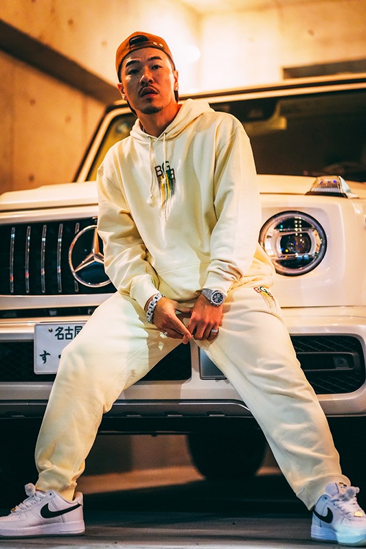 COLORFUL DRIP SWEAT PANTS��IVORY��