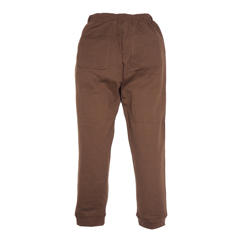 COLORFUL DRIP SWEAT PANTS��BROWN��