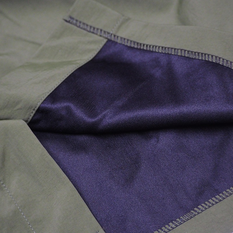 NYLON SHIRTS JKT ��OLIVE��