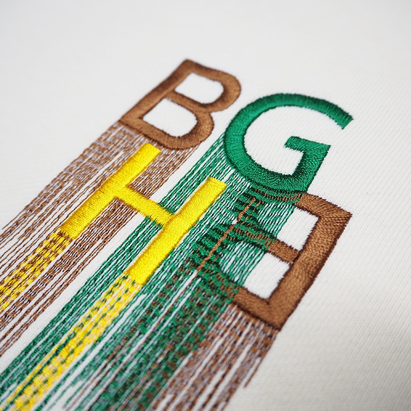 COLORFUL DRIP PARKA��IVORY��