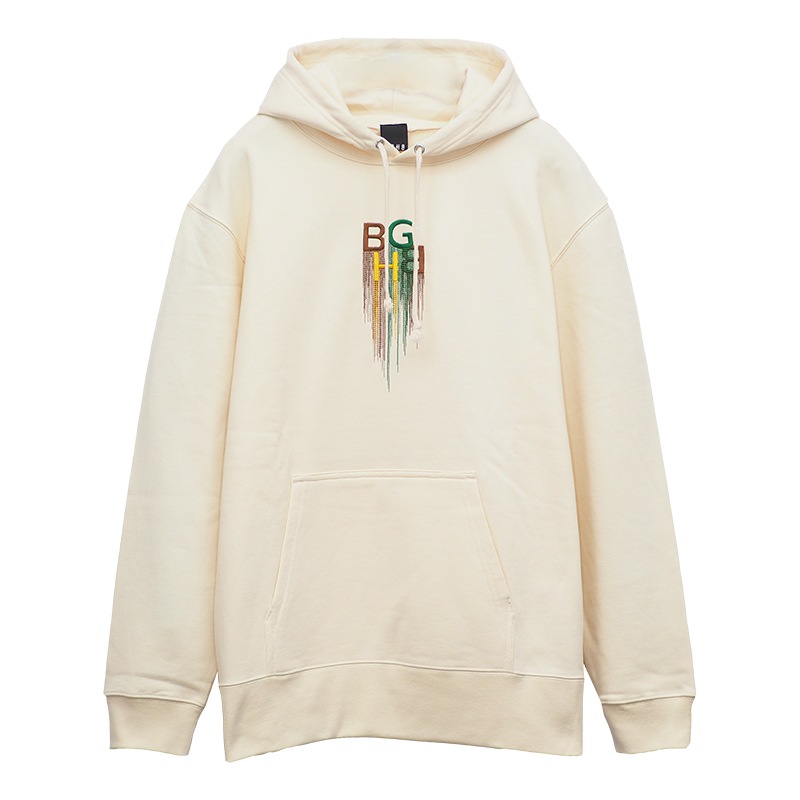COLORFUL DRIP PARKA��IVORY��