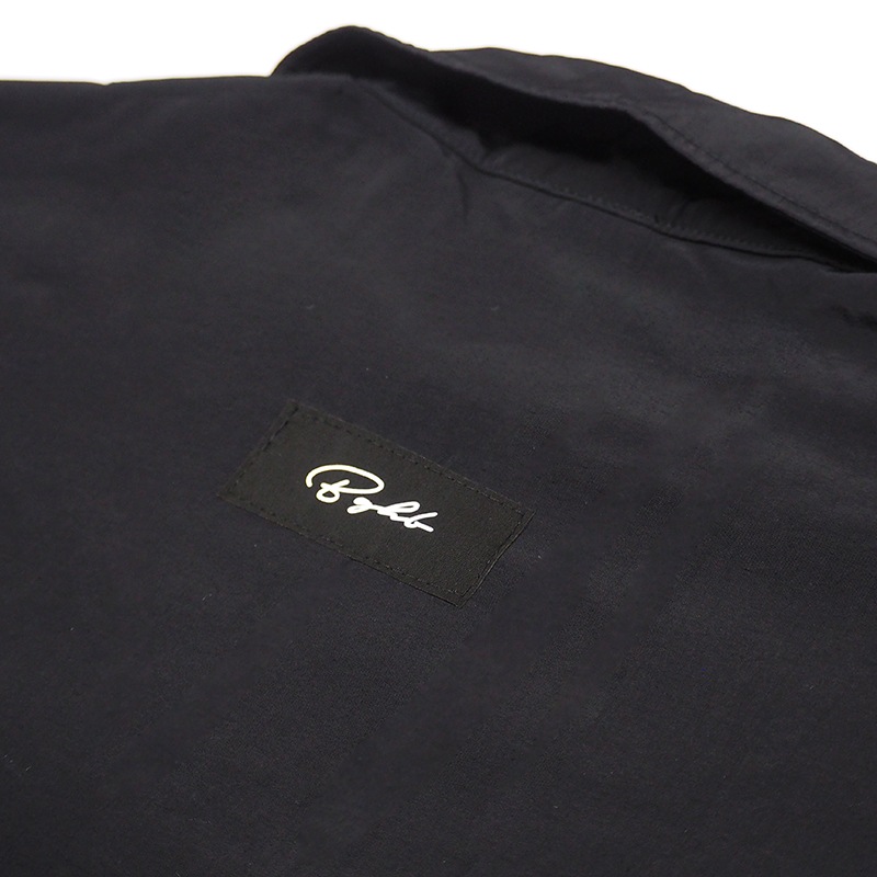NYLON SHIRTS JKT BLK
