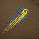 COLORFUL DRIP PARKA��BROWN��