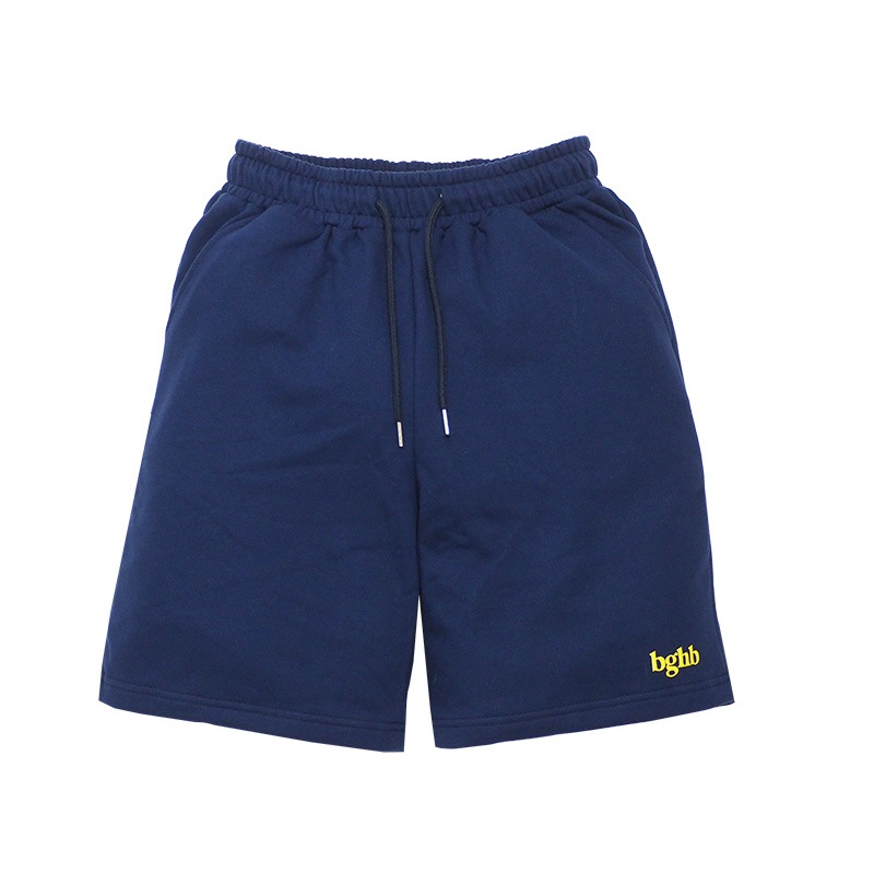 LOGO SWEAT SHORTS ��NAVY��