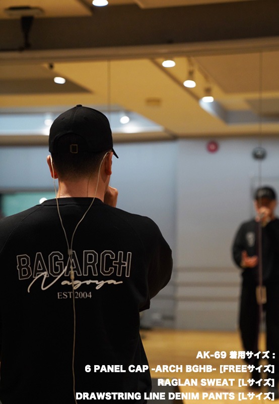 RAGLAN SWEAT ��BLK��