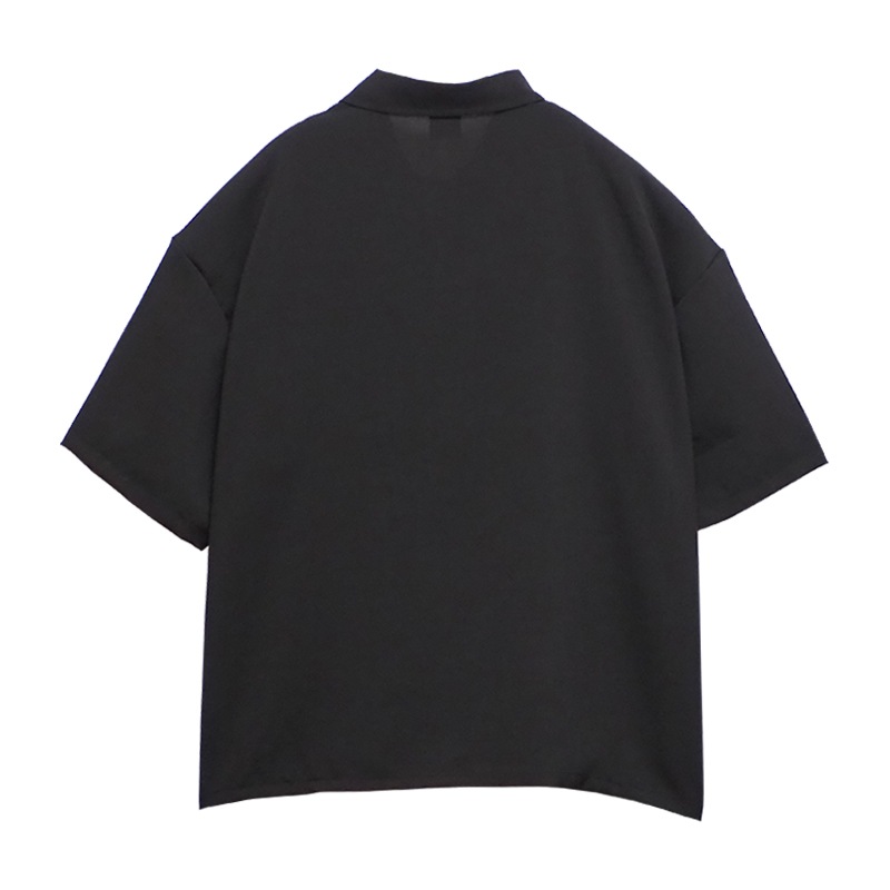 BASIC SS SHIRTS��BLK��