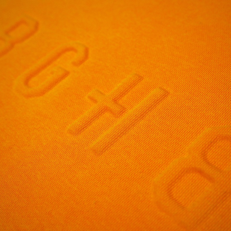 EMBOSS CREWNECK SWEAT ��ORANGE��