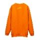 EMBOSS CREWNECK SWEAT ��ORANGE��