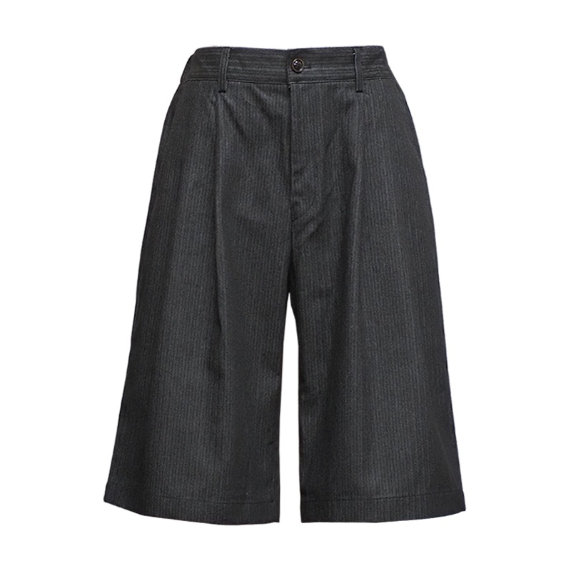 HICKORY DENIM SHORTS��BLK��