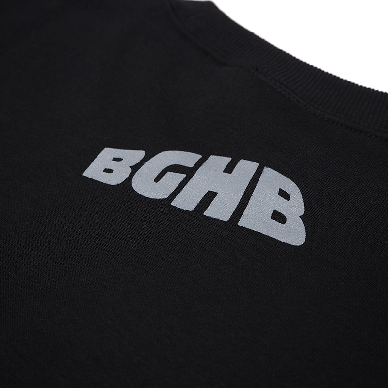 EMBOSS CREWNECK SWEAT ��BLK��