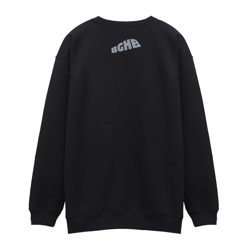 EMBOSS CREWNECK SWEAT ��BLK��