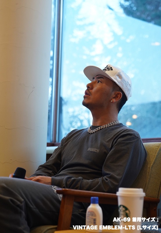 VINTAGE EMBLEM-LTS ��VINTAGE BLK��