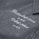 PU LEATHER STADIUM JKT ��GRAY��
