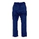 SUEDE LINE PANTS NAVY