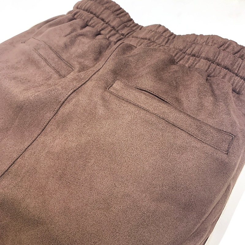 SUEDE LINE PANTS ��BROWN��