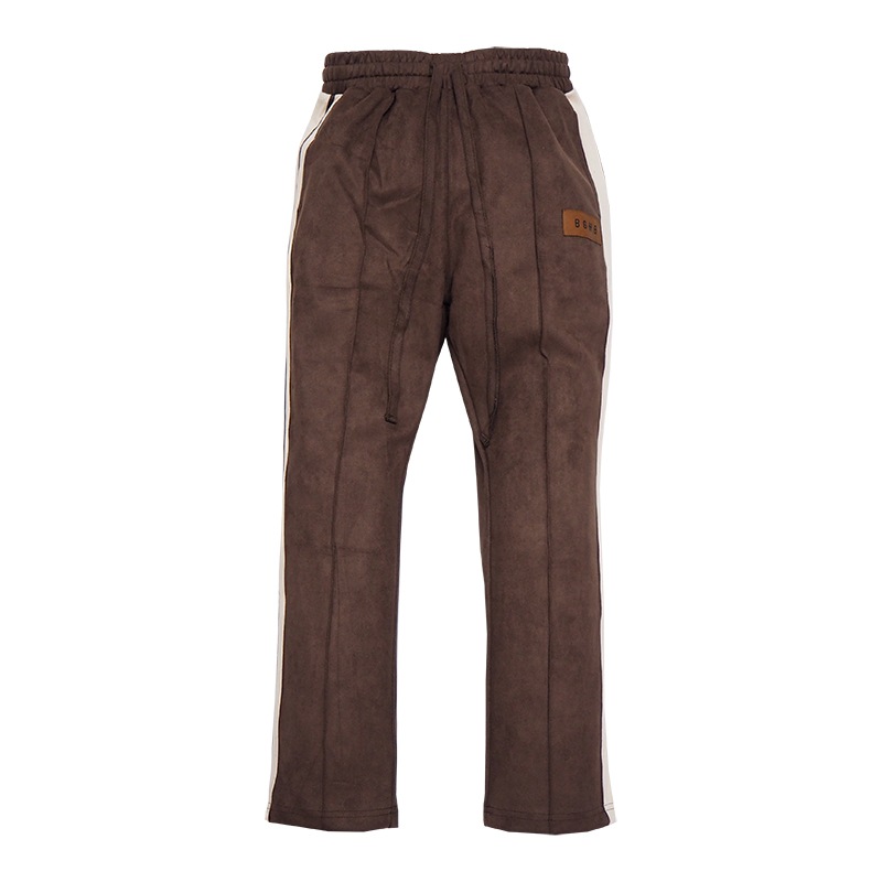 SUEDE LINE PANTS ��BROWN��