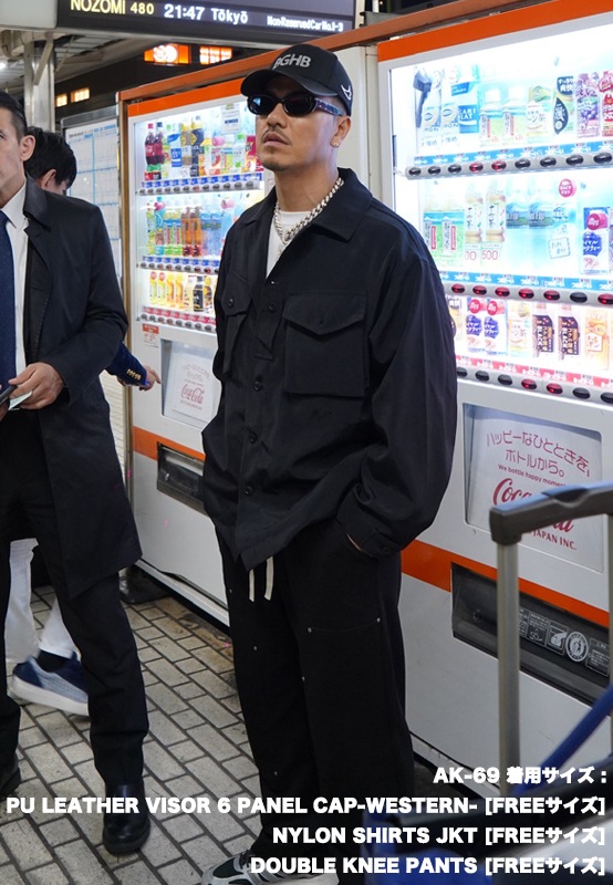 DOUBLE KNEE PANTS ��BLK��