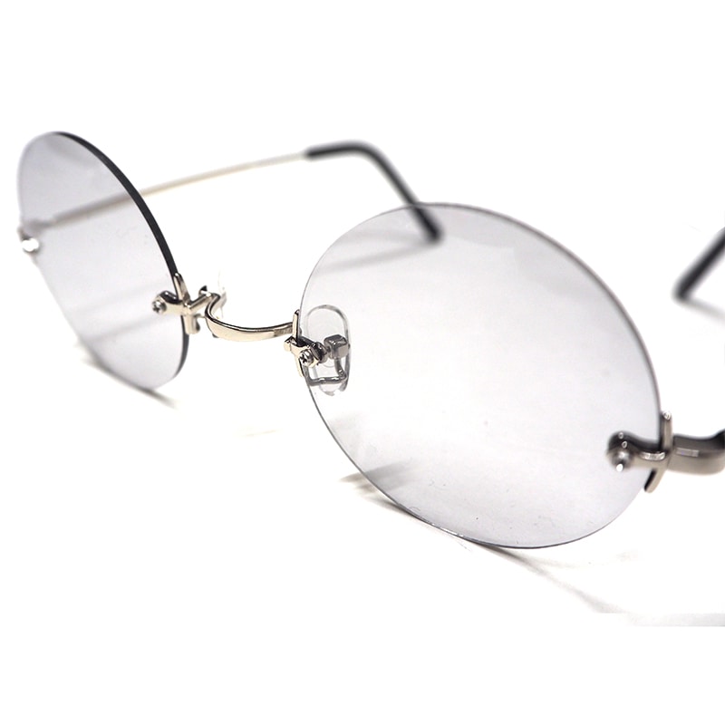 RIMLESS ROUND SUNGLASS | BAGARCH