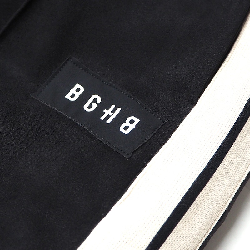 SUEDE LINE PANTS ��BLK��