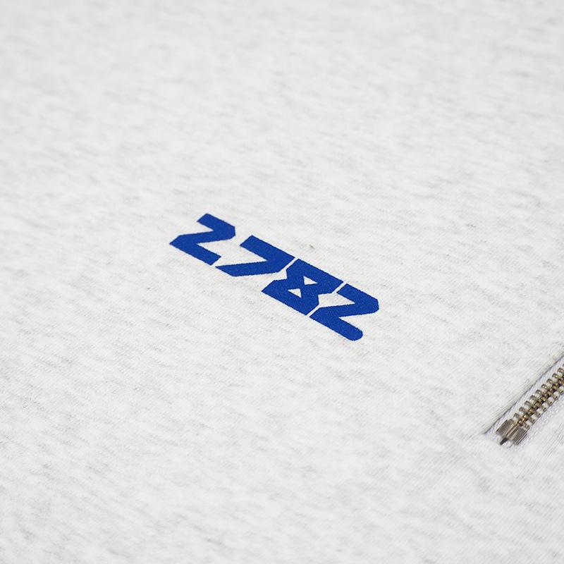 HALF ZIP PULLOVER ��ASH GRAY��