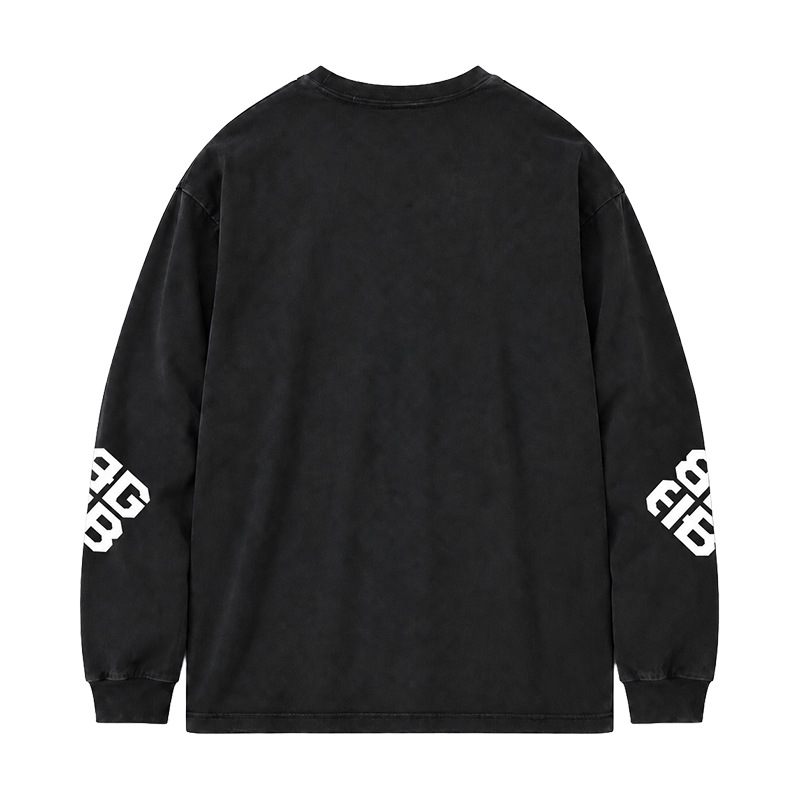 RHOMBUS LOGO-LTS��FADE BLACK��