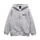KIDS ZIP HOODIE��GRAY��
