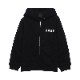 KIDS ZIP HOODIE��BLK��