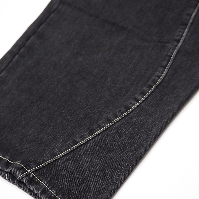 WAVE BLACK DENIM PANTS