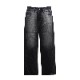 WAVE BLACK DENIM PANTS