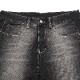 WAVE BLACK DENIM PANTS