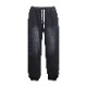 WASHED SWEAT JOGGER PANTS ��BLK��
