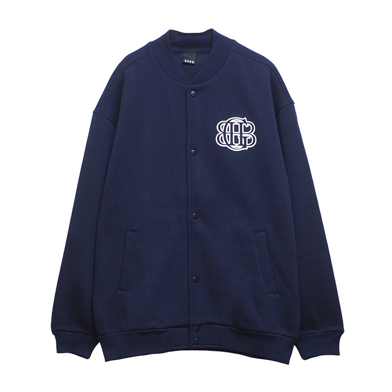 SWEAT SNAP JUMPER ��NAVY��