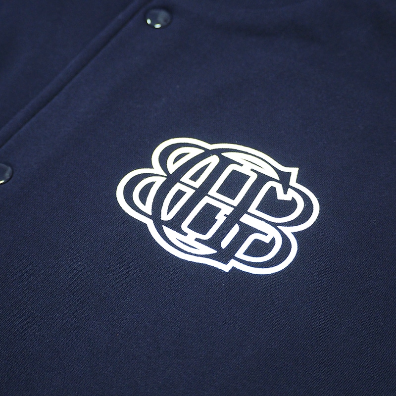 SWEAT SNAP JUMPER ��NAVY��