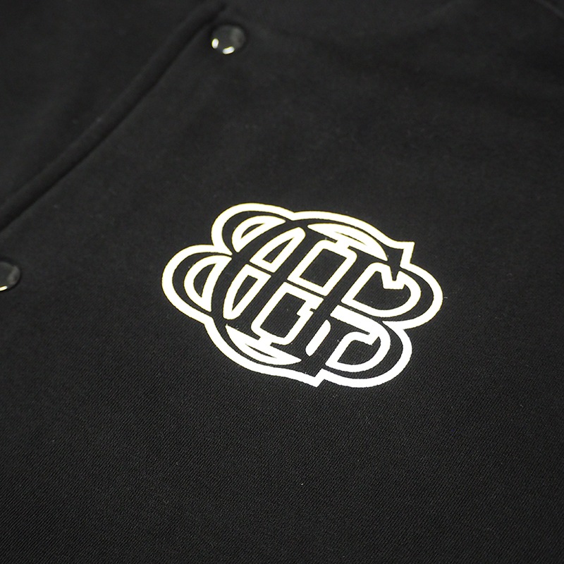 SWEAT SNAP JUMPER ��BLK��