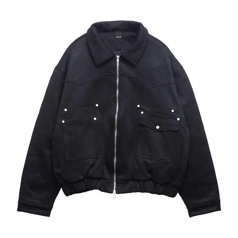 SUEDE JKT ��BLK��