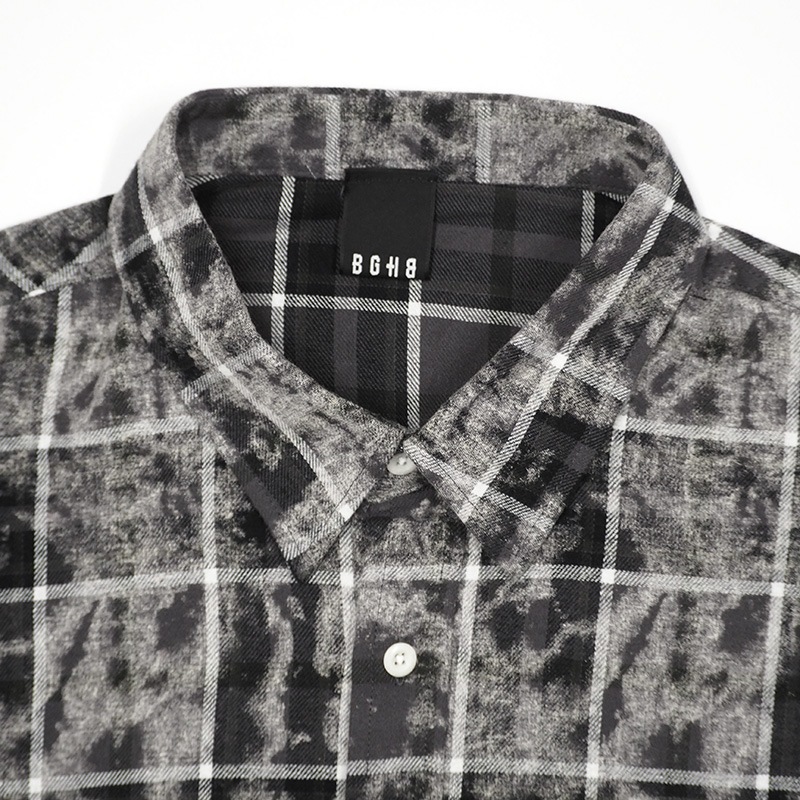 SNOW WIDE CHECK SHIRTS