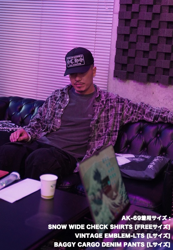 SNOW WIDE CHECK SHIRTS