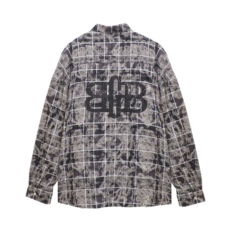 SNOW WIDE CHECK SHIRTS